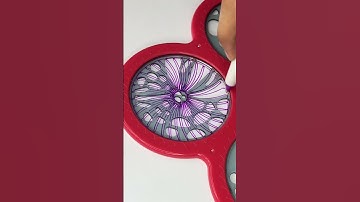 The Ultimate Display of Geometric Precision #asmr #art #satisfying #spirograph #shorts #2025 #usa