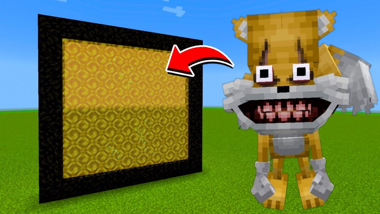 How to Make A Portal To The Shin Tails Dimension in Minecraft! - YouTube