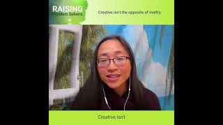 Creative isn’t the Opposite of Math'y: Raising Problem Solvers Podcast