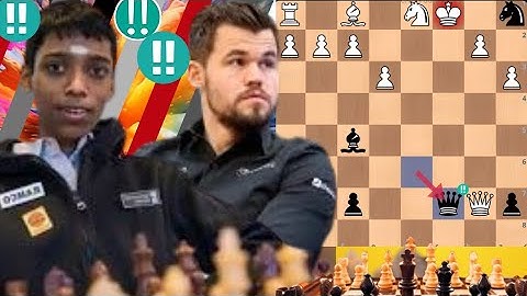 Importance Chess Game: 147 | Magnus Carlsen vs Rameshbabu Praggnanandhaa #chessgrandmaster #chess 