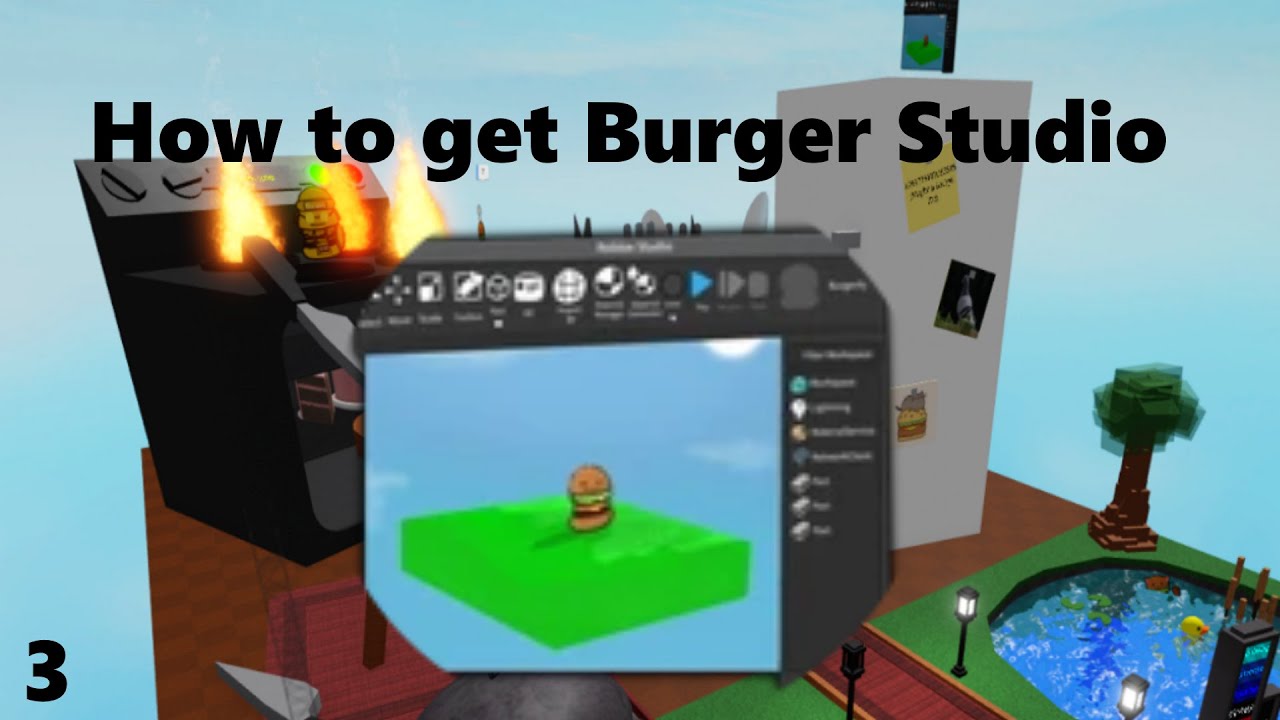 Studio Burger How to get Burger Studio - YouTube