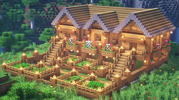 Minecraft: How to Build a 2 Player Survival Base | Tutorial #4