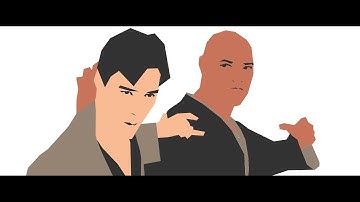The Matrix Animation- Neo vs Morpheus (part 2) | Rotoscope Animation