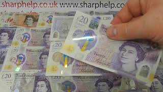 20 Polymer Bank Note Security Features - How To Spot A Fake Polymer 20