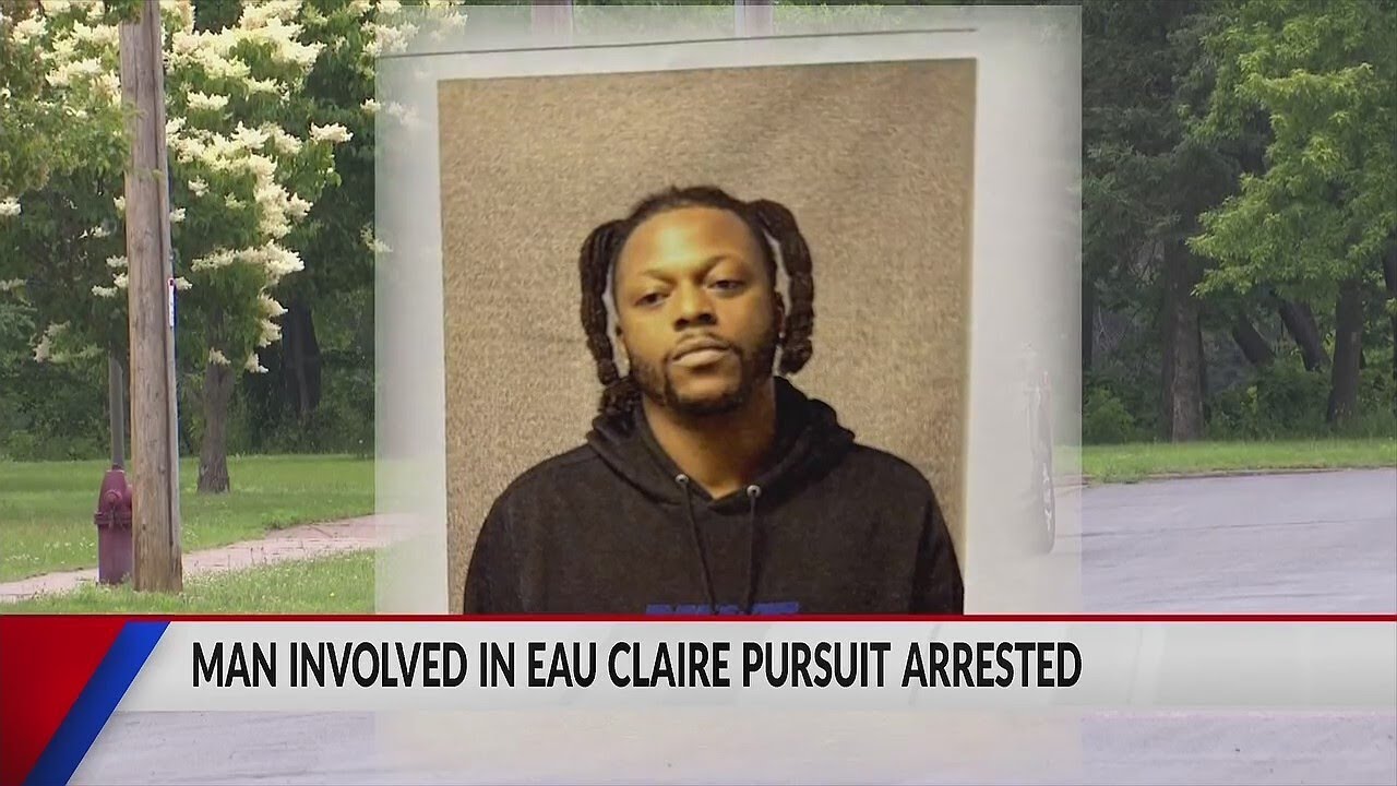 Man that led Eau Claire police chase arrested - YouTube