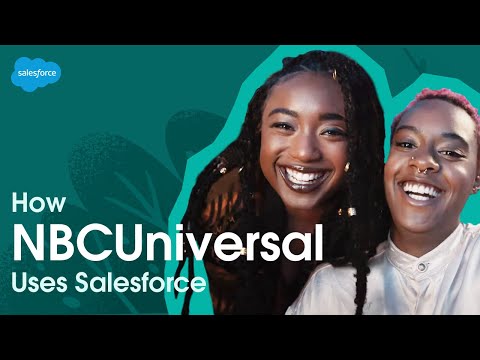 ⁣Salesforce Electronics TV Commercial Smart Data Powers 100B Hours of NBCUniversal Content Success Anywhere Salesforce