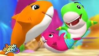 Beş Küçük Bebek Köpekbalığı Sayı Şarkısı + Eğitici Tekerlemeler Ve çizgi Filmler