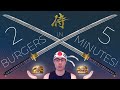 Ultra challenge  deux samurai mac burgers en moins de cinq minutes 