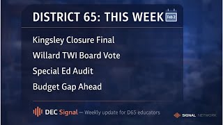 Kingsley Final, TWI Closed, New Board Member | DEC Signal #3
