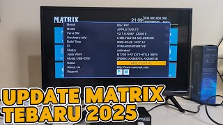 Update Software Set Top Box Matrix Apple Merah HD Terbaru | Apa Yang Baru?