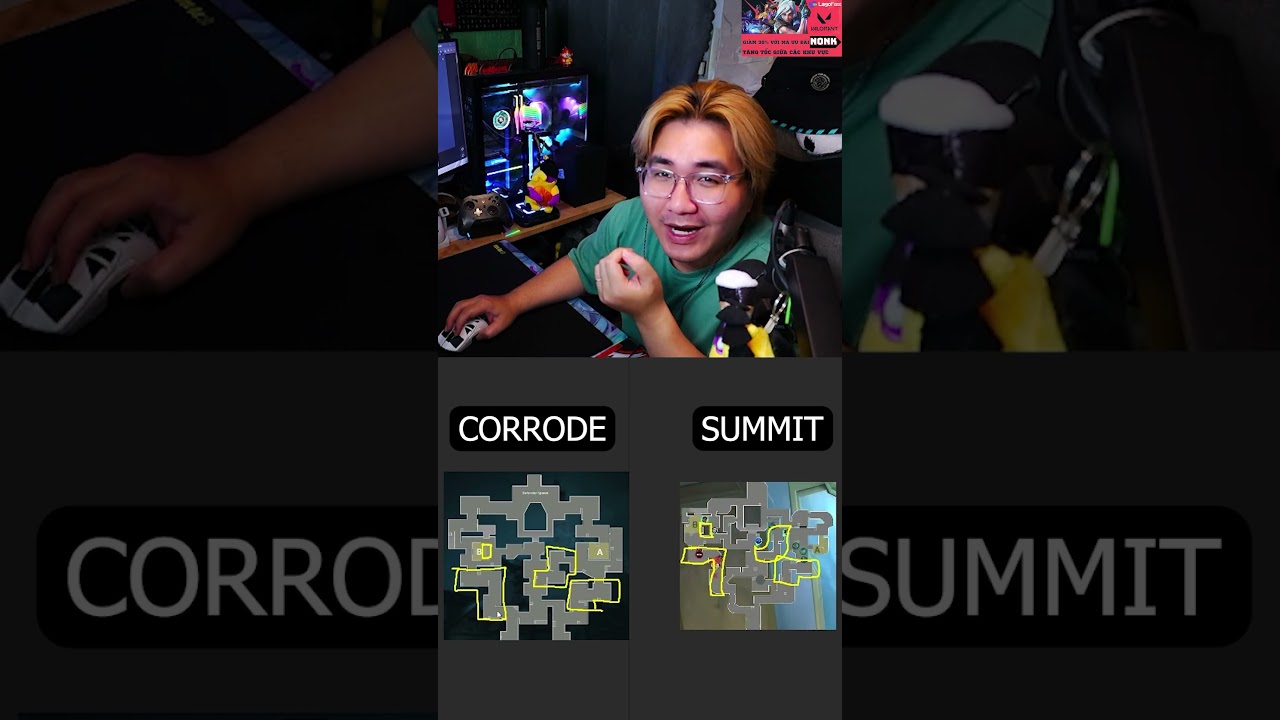 Map mới Summit được làm lại từ map Corrode #nonkgaming #valorant