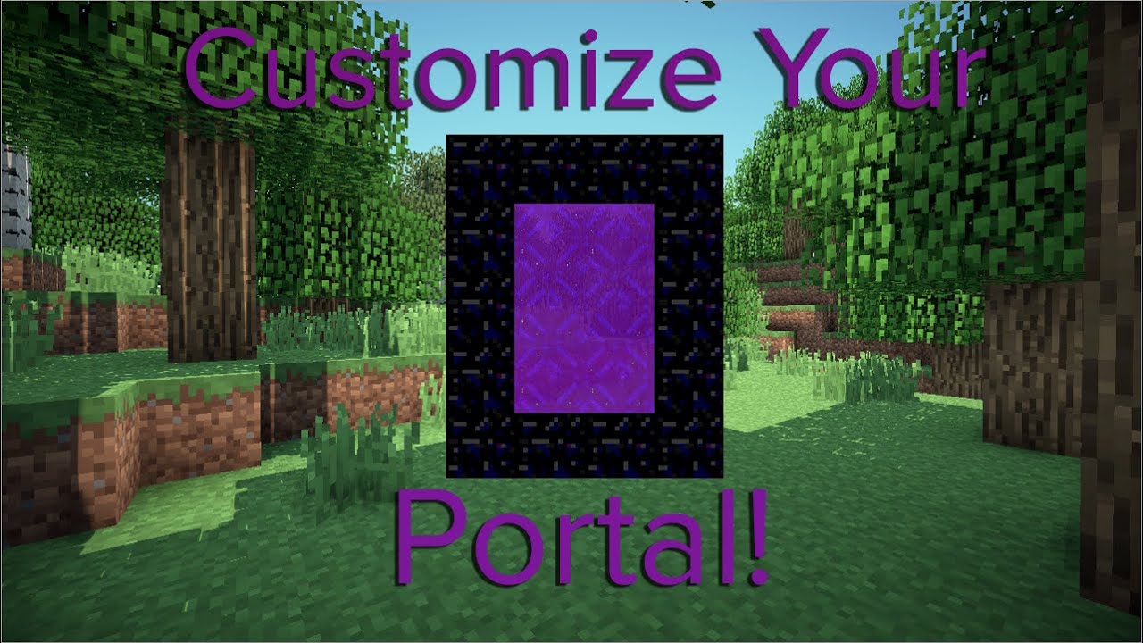 Minecraft Xbox: Custom Nether Portal Glitch! (Tu 23)