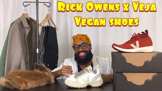 Sneaker Appointment: Rick Owens x Veja. HOW TO STYLE VEGAN FRIENDLY SHOES -  YouTube