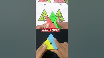 Pyramid cube reality check LOOP #cube #puzzle #rubikscube #sidcuber #cubing