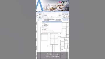 🚀 Neue Funktion in Allplan 2025: Der XRef Manager 🚀