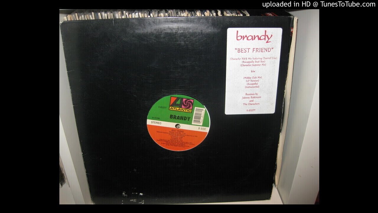 BRANDY best friend ( character r&b mix feat channel live 5,33 ) 1994 YouTube