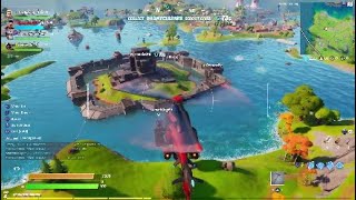 KIDS RAGE - Fortnite Trolling Noobs With Helicopter