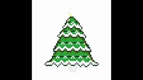 Sandbox Colouring|Christmas Tree
