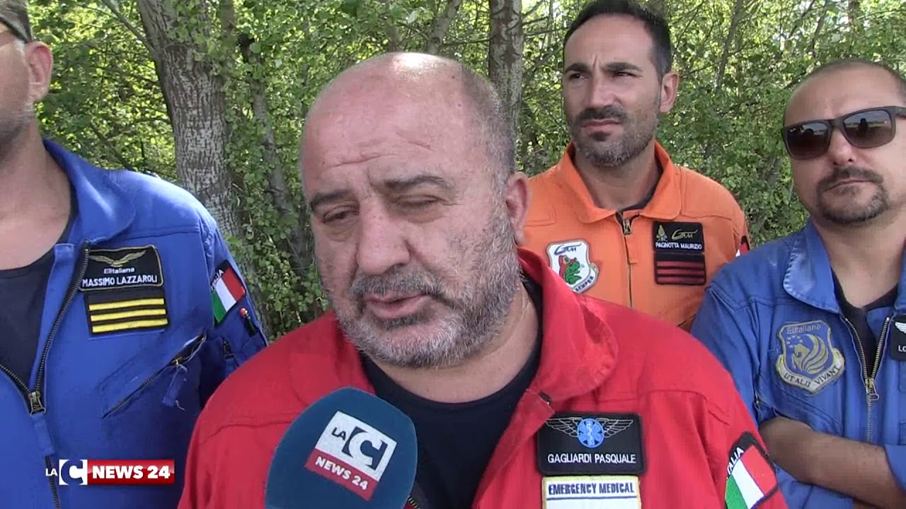 Raganello, il racconto del salvataggio della piccola Chiara