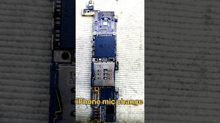 ❗ Iphone mic change💥#shorts #youtubeshorts #mobile #mobilerepairing #iphone #shahtech #trebding #cr7