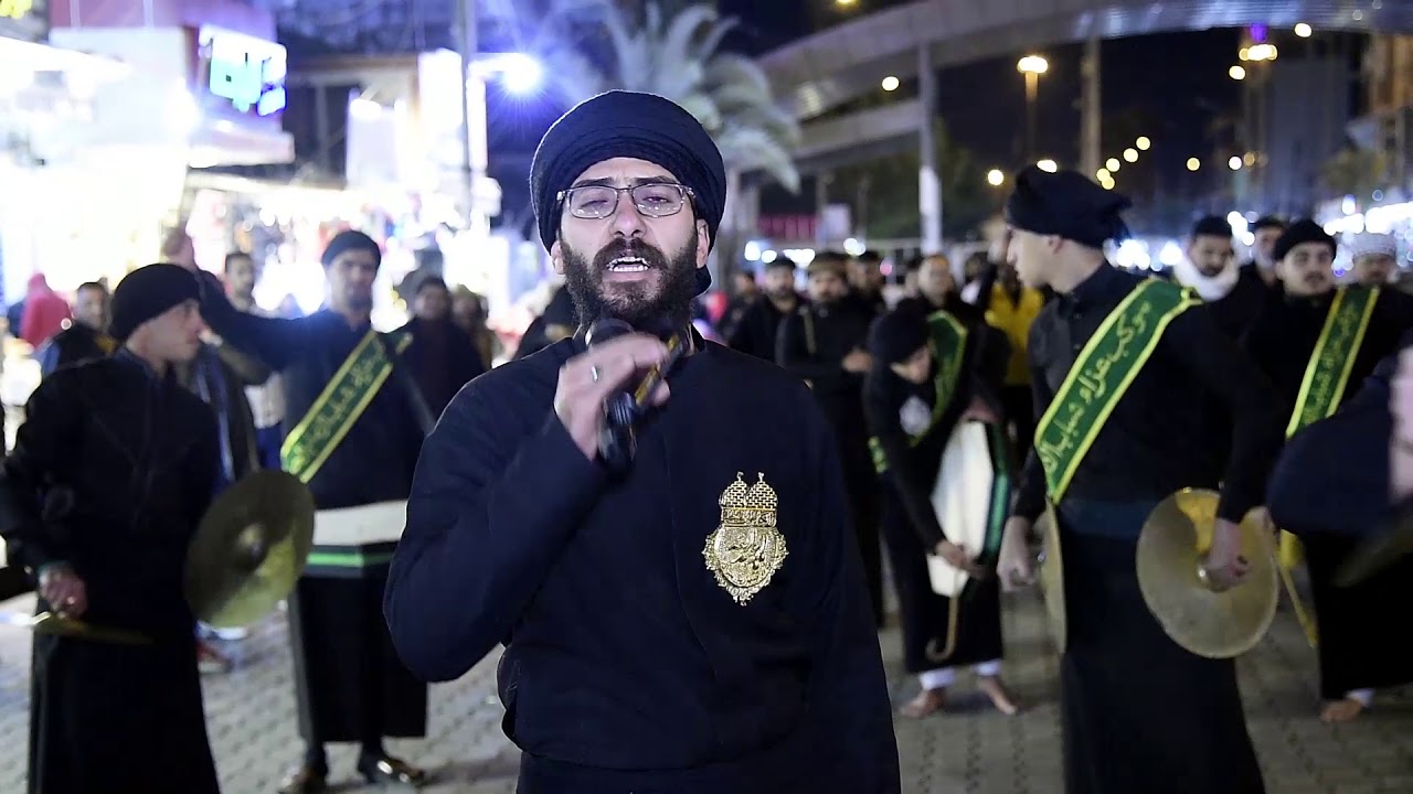 النزله السنويه  عزاء الزنجيل موكب شباب الامام الحسن ع استشهاد الزهراء في الكاظمية المقدسة