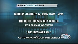 Over 1,600 jobs up for grabs at Pima County Job Fair