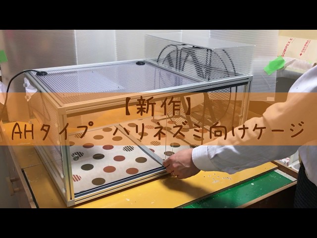 きなとのケージ屋さん　ケージ きなとのケージ屋さん】AHタイプ ハリネズミ向けケージ - YouTube
