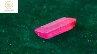6.35 Carat Natural Glass Filled African Ruby Gemstone | aiagemstones.com