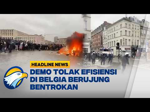 [HEADLINE NEWS, 09/10] Puluhan Ribu Orang Ikut Demo di Brussel