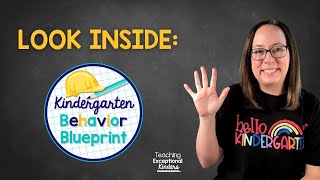 Inside Look at the Kindergarten Behavior Blueprint Classroom Management Strategies