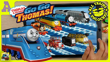 We Unlock All Thomas & Friends Trains in Go Go Thomas! and it