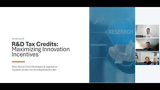 R&D Tax Credits  Maximizing Innovation Incentives