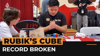 How Fast? New Rubiks Cube Record For 21-Year-Old Max Park Al Jazeera Newsfeed