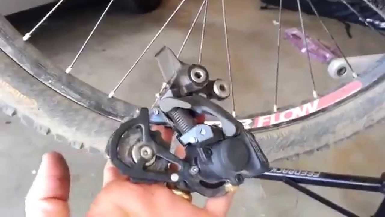 installing derailleur
