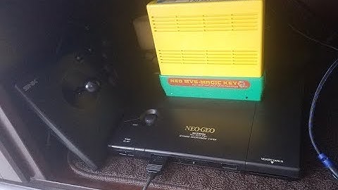 Neo Geo AES - How to operate the (161 in 1) MVS cartridge with a NEO MVS Magic Key