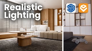 Realistic Interior Lighting with Enscape for Sketchup