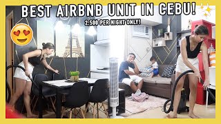 THE BEST AIRBNB CONDO UNIT IN CEBU! LINIS TAYO NG CONDO + EARLY CHRISTMAS GIFT! ❤️