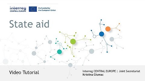 Tutorial (Project Development): State Aid (2025)