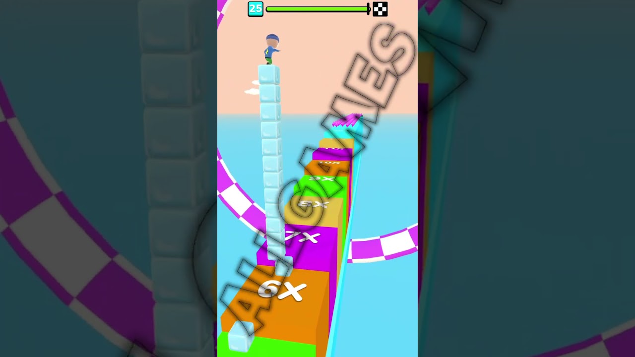 Cube Surfer LVL 21 to LVL 30 Gameplay FUN GAME 