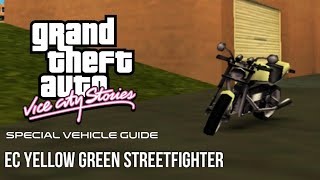 GTA VCS Special Vehicle Guide: EC Yellow Green Streetfighter
