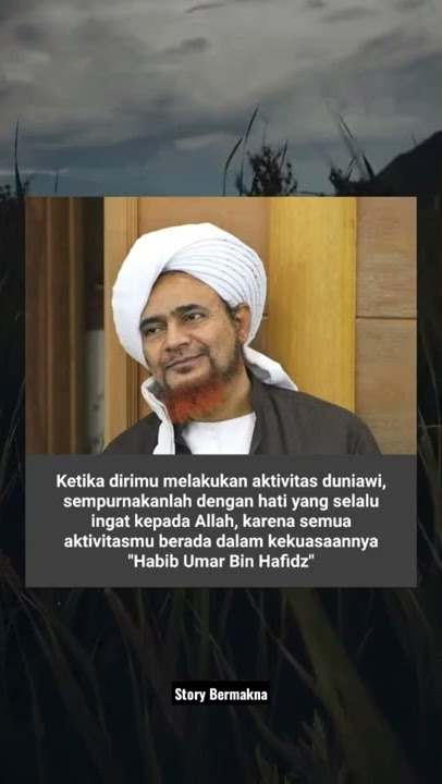 Story Wa || Habib Umar bin Hafidz #shorts