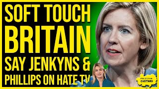 "SOFT TOUCH BRITAIN" Bemoan Hatemongers Andrea Jenkyns & Alex Phillips In Another Episode Of HATE TV screenshot 2
