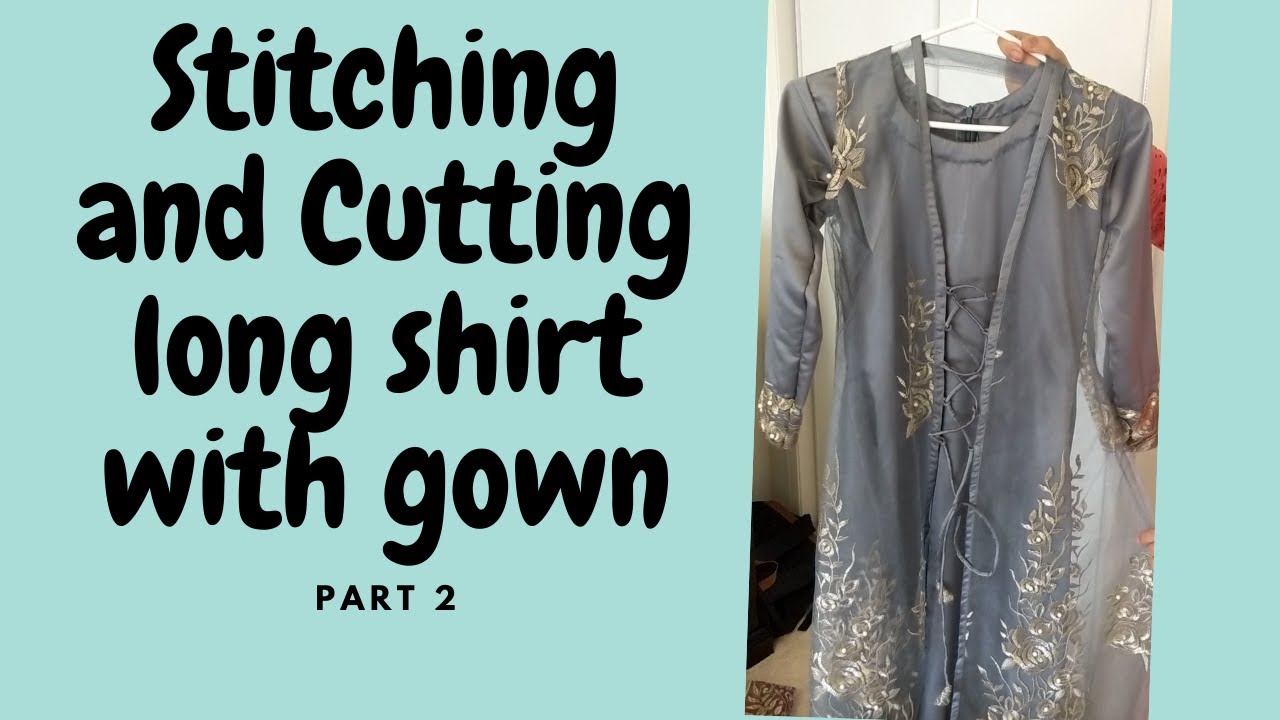 party wear gown stitching