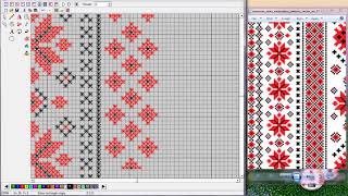 How To Make Computer Embroidery Design /Machine Design  work on cross stitch  i