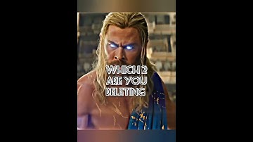 6 characters which 2 are you deleting #shortsvideo  #marvel #DC