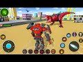 Dino Robot Jet Bike Car Transformation Robot Game 2025 Dinosaur Update in City - Android Gameplay 