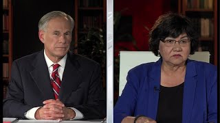 Texas Governor's Debate between Gov. Greg Abbott and Lupe Valdez