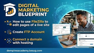 FileZilla Tutorial: Edit Your Live Website + Connect Domain to Hosting