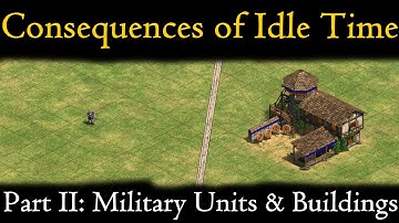 Consequences of Idle Time in AoE2 | Part 2: Military Units and Military Buildings