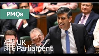 Prime Ministers Questions (PMQs) -  8 May 2024